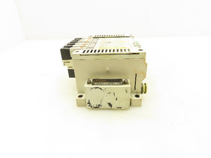 SMC Pneumatic 6-Station Manifold 5/2 Solenoid Valves 24VDC VQ2100N-5/VQ2400N-5