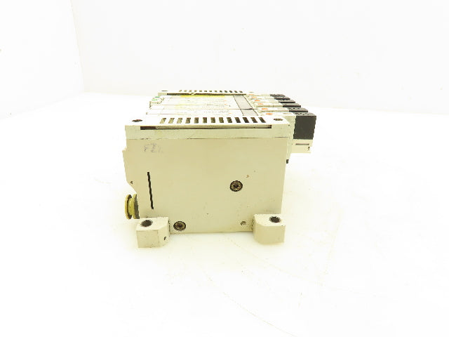 SMC Pneumatic 6-Station Manifold 5/2 Solenoid Valves 24VDC VQ2100N-5/VQ2400N-5