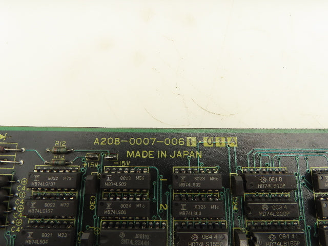 Fanuc A20B-0007-0061 PLC Circuit Board Module Lot of 4