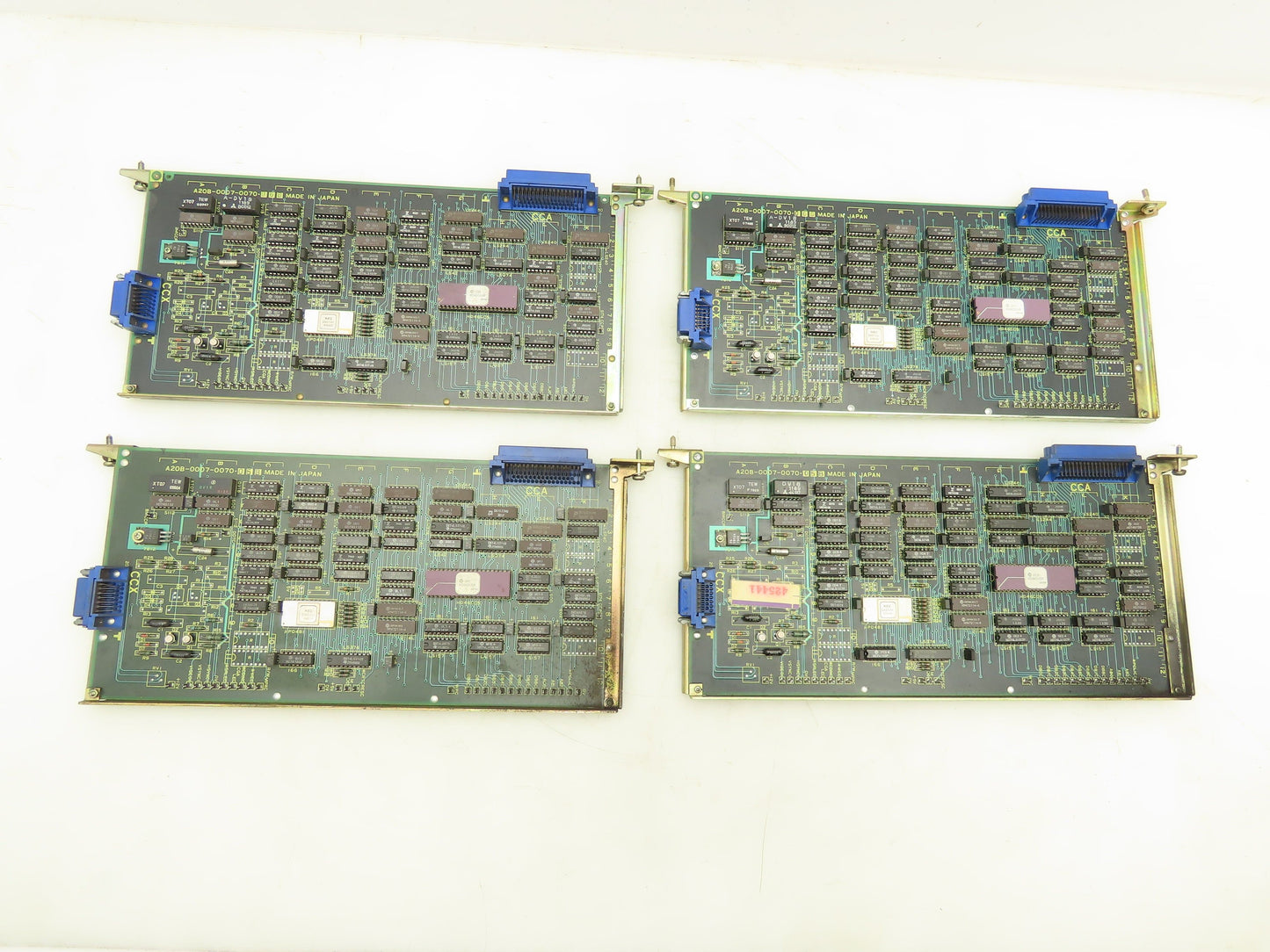 Fanuc A20B-0007-0070 PLC Circuit Board Module Lot of 4