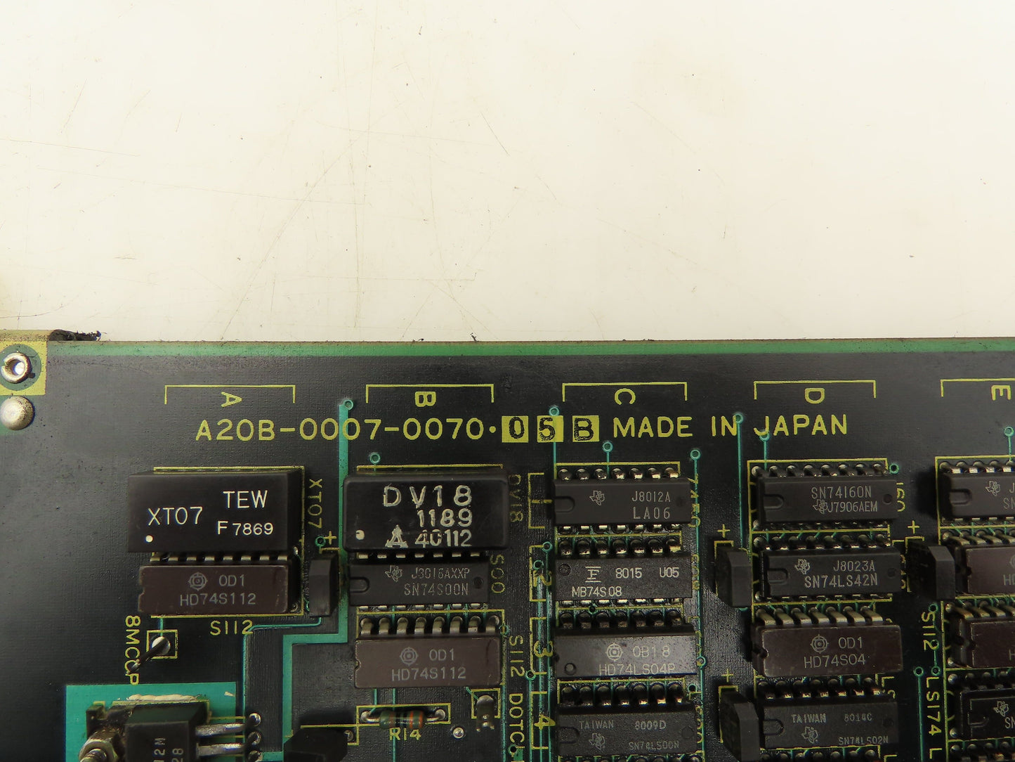 Fanuc A20B-0007-0070 PLC Circuit Board Module Lot of 4