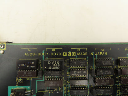 Fanuc A20B-0007-0070 PLC Circuit Board Module Lot of 4