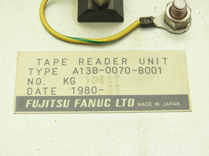 Fanuc A13B0070B001 Tape Reader Unit For CNC Machinery 220V 23W