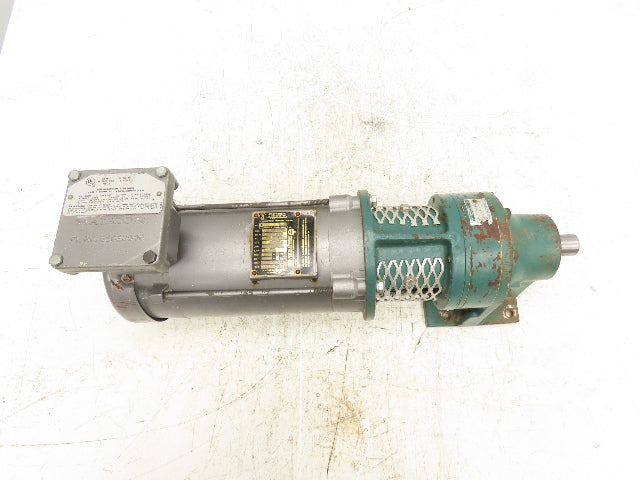 Sumitomo CNHJ SM-Cyclo Inline Gear Reducer 43:1 Ratio 1800IN/LB 3/4Hp 3Ph Motor