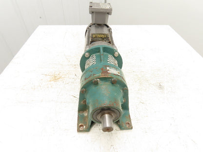 Sumitomo CNHJ SM-Cyclo Inline Gear Reducer 43:1 Ratio 1800IN/LB 3/4Hp 3Ph Motor