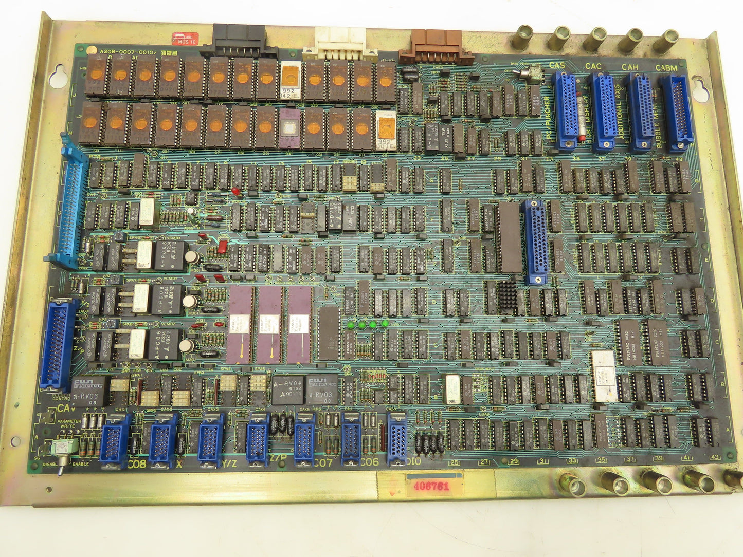 Fanuc A20B-0007-0010 PLC Mother Control Circuit Board Module