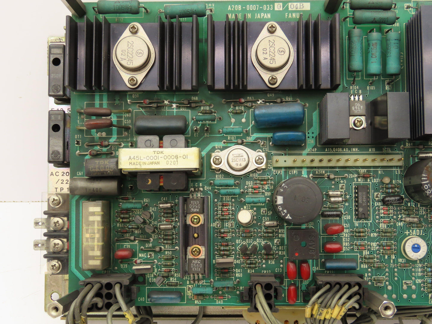 Fanuc A14B-0061-B001-04 Power Supply 6 220V 5A