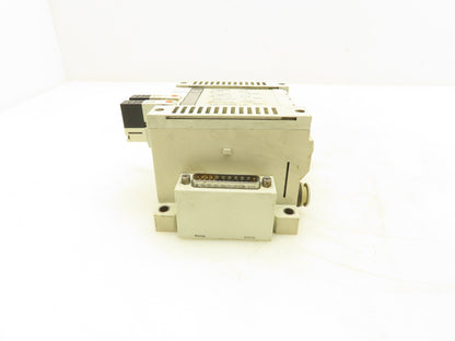 SMC VQ2100N-5 Pneumatic 4-Station Manifold 5/2 Solenoid Valves 24VDC