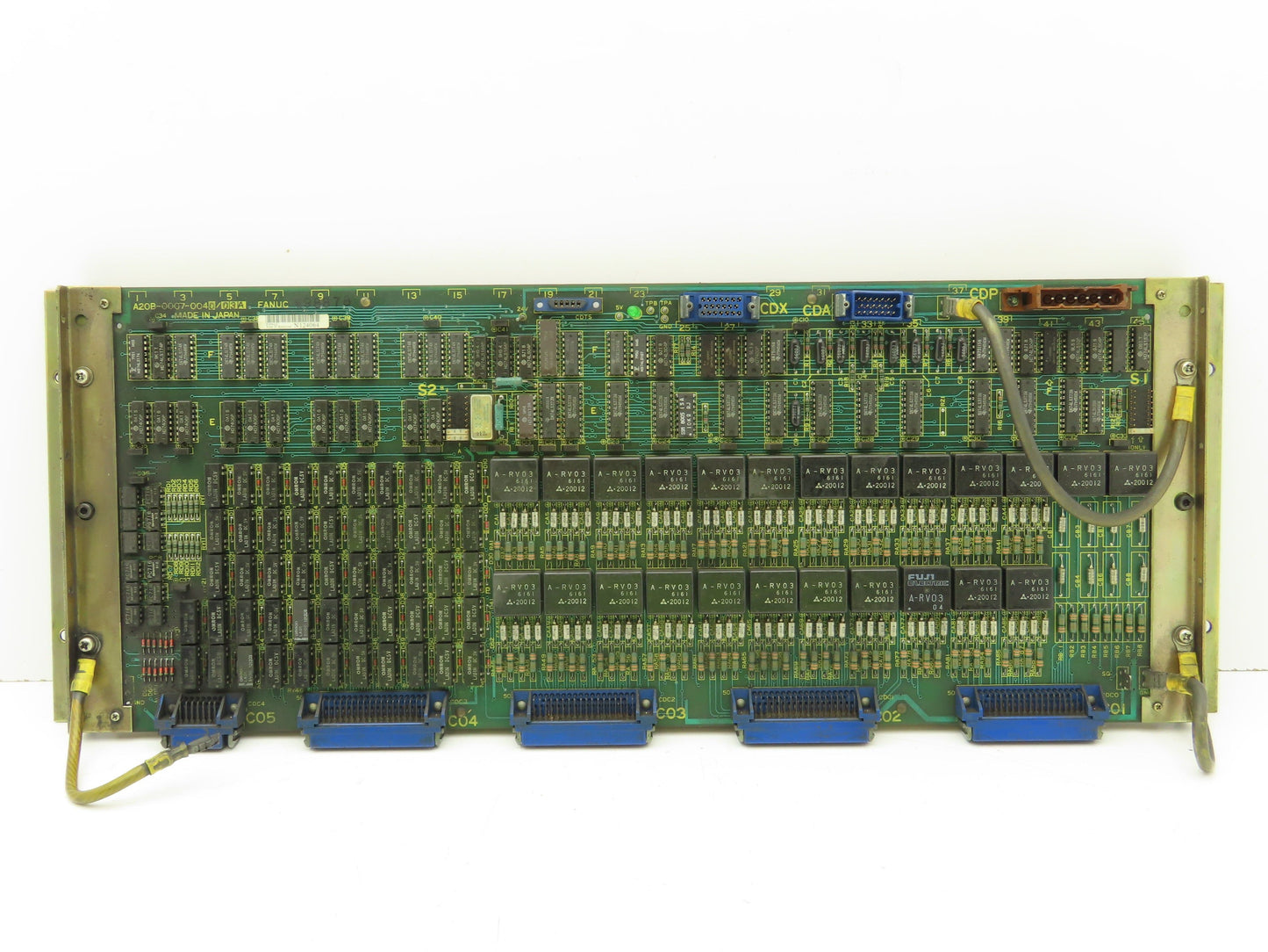 Fanuc A20B-0007-0040 6 Control I/O PLC PCB Circuit Board Module