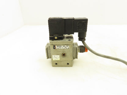 SMC NAV3000-N03-3DZ Pneumatic 2-Way Soft Start Solenoid Valve 120V 3/8" NPT