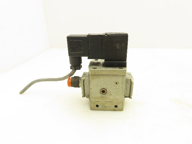SMC NAV3000-N03-3DZ Pneumatic 2-Way Soft Start Solenoid Valve 120V 3/8" NPT