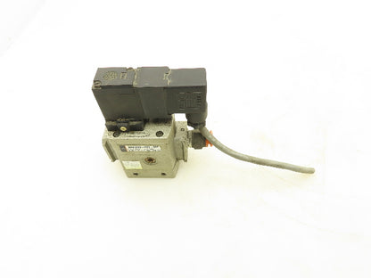SMC NAV3000-N03-3DZ Pneumatic 2-Way Soft Start Solenoid Valve 120V 3/8" NPT