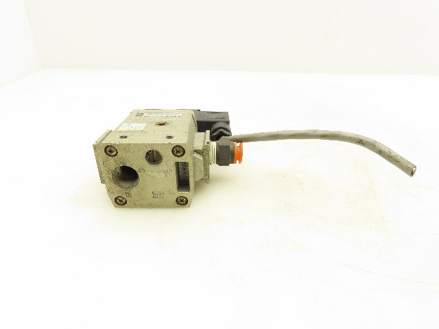 SMC NAV3000-N03-3DZ Pneumatic 2-Way Soft Start Solenoid Valve 120V 3/8" NPT
