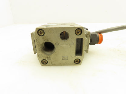 SMC NAV3000-N03-3DZ Pneumatic 2-Way Soft Start Solenoid Valve 120V 3/8" NPT