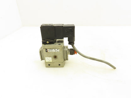 SMC NAV3000-N03-3DZ Pneumatic 2-Way Soft Start Solenoid Valve 120V 3/8" NPT