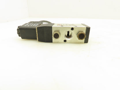 ARO M212SS-024-D Pneumatic 5/2 Air Solenoid Valve 24VDC 1/4" NPT  Lot of 2