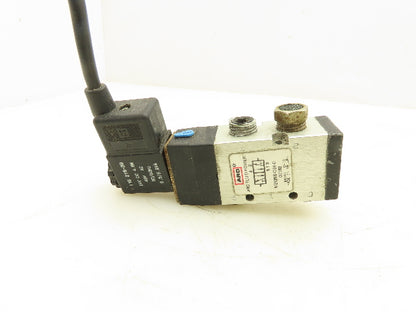ARO M212SS-024-D Pneumatic 5/2 Air Solenoid Valve 24VDC 1/4" NPT  Lot of 2