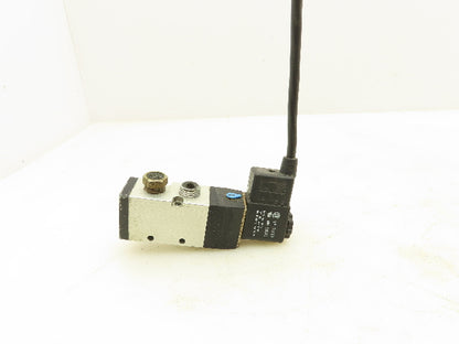 ARO M212SS-024-D Pneumatic 5/2 Air Solenoid Valve 24VDC 1/4" NPT  Lot of 2