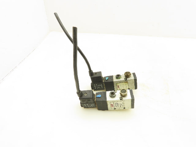 ARO M212SS-024-D Pneumatic 5/2 Air Solenoid Valve 24VDC 1/4" NPT  Lot of 2