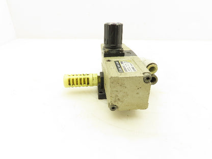 SMC NVBA1110-T02N Pneumatic Booster Regulator Air Valve 1/4" NPT 14-140 PSI