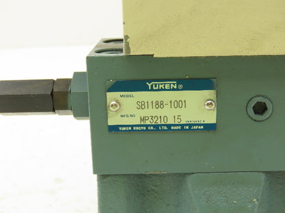 Yuken EDG-01V-C-PNT08-5188 Proportional Solenoid Relief Valve EBG-03-C-5120