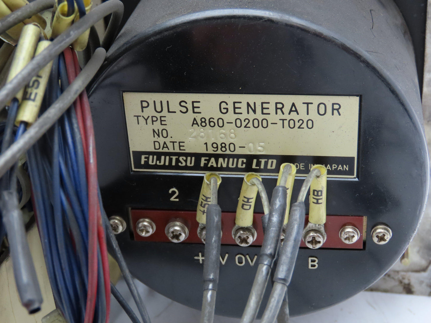 Yamazaki Fujitsu A860-0200-T020 HMI Pulse Generator Pushbutton Operator Panel