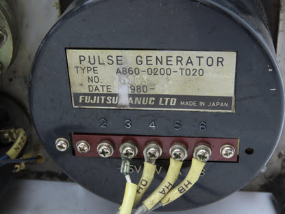 Fujitsu Yamazaki A860-0200-T020 HMI Pulse Generator Pushbutton Operator Panel