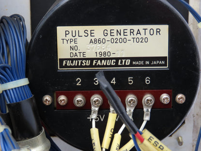 Fujitsu Yamazaki A860-0200-T020 HMI Pulse Generator Pushbutton Operator Panel