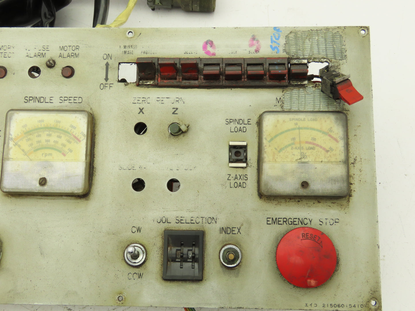 Yamazaki 3-L HMI Switch Pushbutton Operator Control Panel