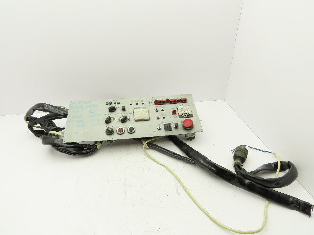 Yamazaki 3-L HMI Switch Pushbutton Operator Control Panel