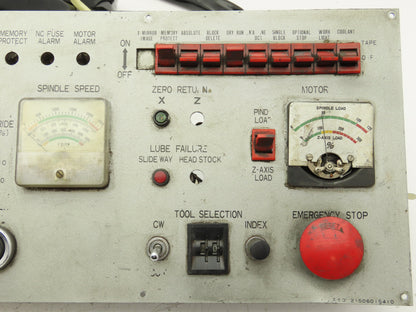 Yamazaki 3-L HMI Switch Pushbutton Operator Control Panel