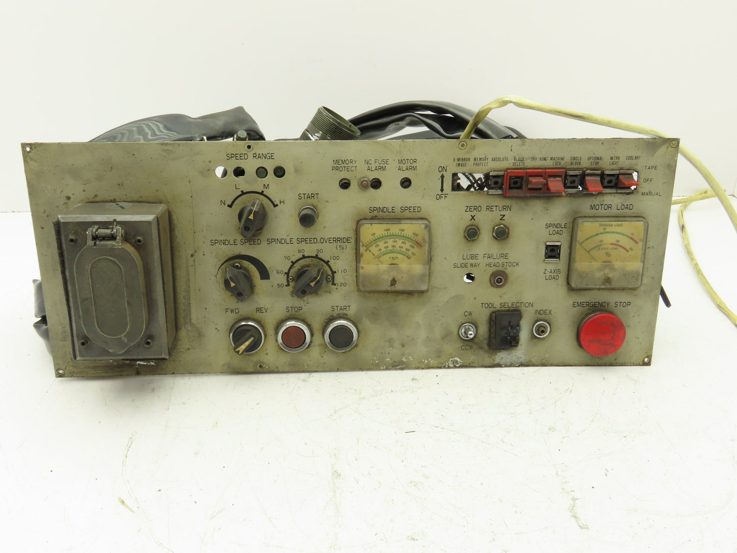 Yamazaki 3-L HMI Switch Pushbutton Operator Control Panel