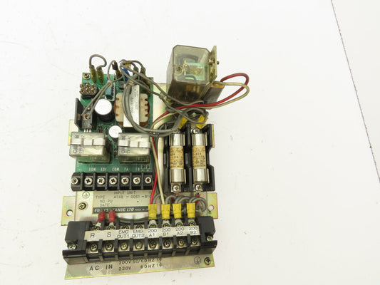 Fanuc A14B-0061-B103-03 Power Supply Unit For CNC 200-220VAC 6 Input