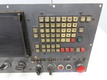 Fanuc Matsushita TR-9DK1B Keyboard Operator Control Display Screen Panel