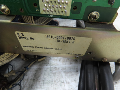 Fanuc Matsushita TR-9DK1B Keyboard Operator Control Display Screen Panel