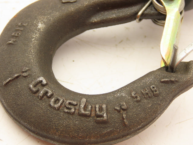 Crosby 319N Chain Hook Swivel 1.7 Ton 1" Opening 5HB Type