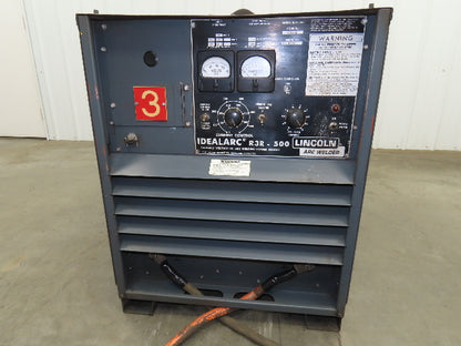 Lincoln 8794 M IDEALARC R3R 500 Amp DC Arc Stick Welder Welding Power Souce 3PH