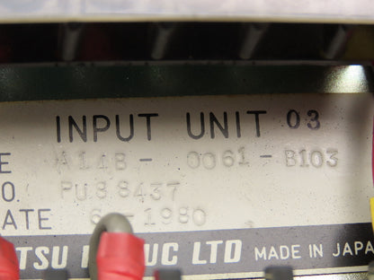 Fanuc A14B-0061-B103-03 Power Supply Unit For CNC 200-220VAC 6 Input