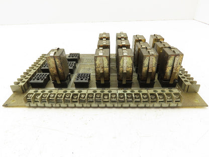 Mazak 1505129602A Relay Board For Automatic Tail Stock And Bar Feeder Circuit