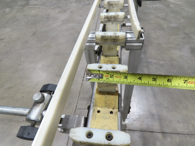 QC Industries 17' Automation Indexing Conveyor 2" Modular Cleated Timing Belt