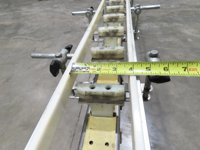 QC Industries 17' Automation Indexing Conveyor 2" Modular Cleated Timing Belt
