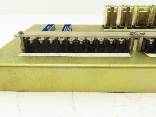 Yaskawa JZNC-RU19 Relay Board CNC PLC Rack