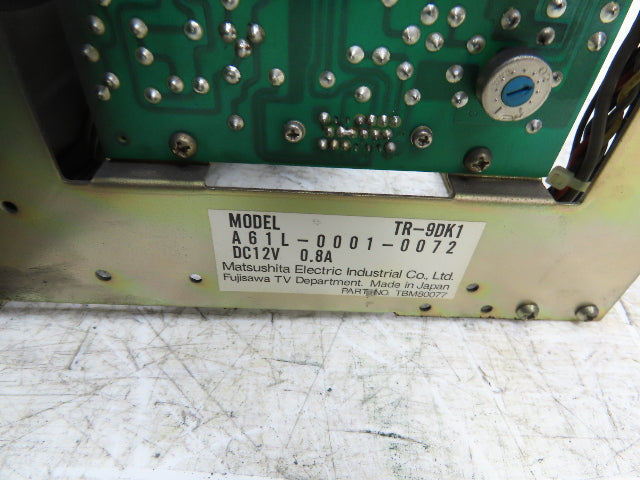 Matsushita Fanuc TR-9DK1 Keyboard Operator Control Display Screen Panel