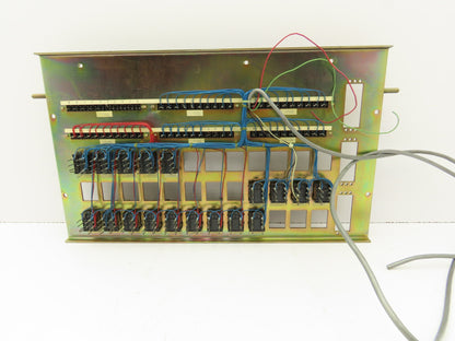 Yaskawa Relay Board CNC PLC Rack 18 MY2 Relays