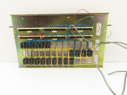 Yaskawa Relay Board CNC PLC Rack 18 MY2 Relays