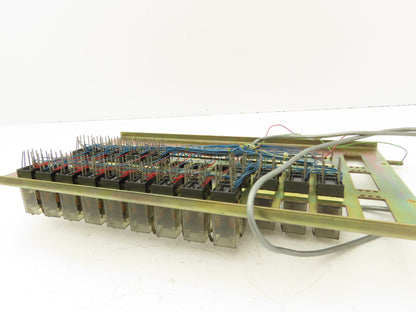 Yaskawa Relay Board CNC PLC Rack 18 MY2 Relays
