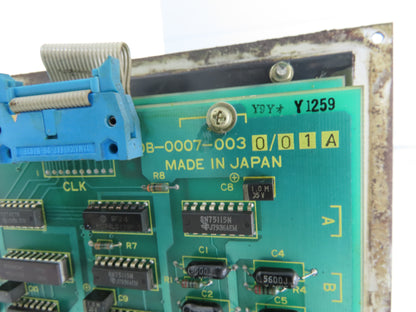 Matsushita Fanuc TR-9DK1 Keyboard Operator Control Display Screen Panel