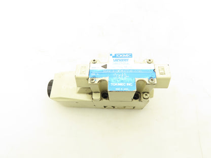 Tokimec Vickers DG4V-3-2A-M-P7-H-7-50 Directional Control Solenoid Valve 24VDC