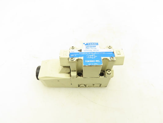 Tokimec Vickers DG4V-3-2A-M-P7-H-7-50 Directional Control Solenoid Valve 24VDC