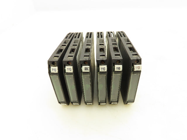 Entrelec 8024.27 Terminal Block Green Indicator Light Lot of 6